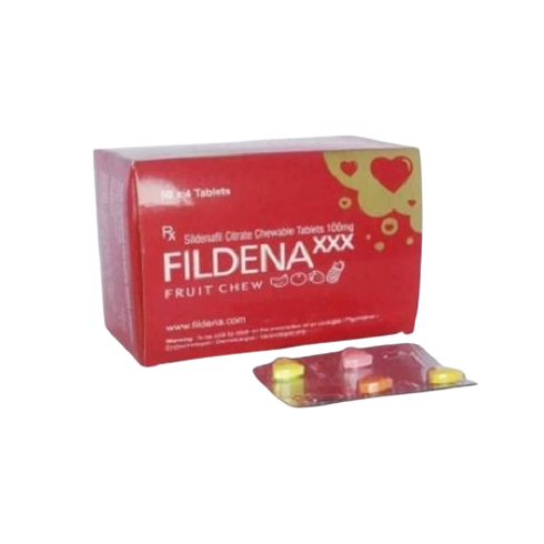 Fildena XXX Fruit Chew Sildenafil Tablet