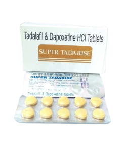 Super Tadarise Tadalafil Dapoxetine Tablet