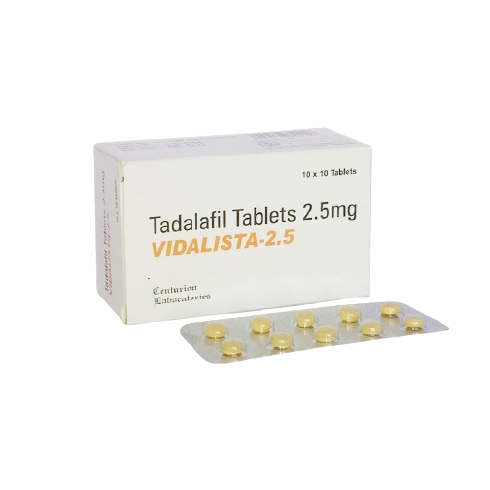 Vidalista 2.5 Mg Tadalafil Tablet
