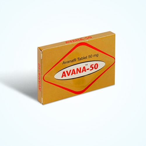 Avana 50 Mg Avanafil Tablet