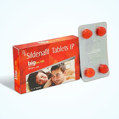 Bigfun 100 Mg Sildenafil Tablets