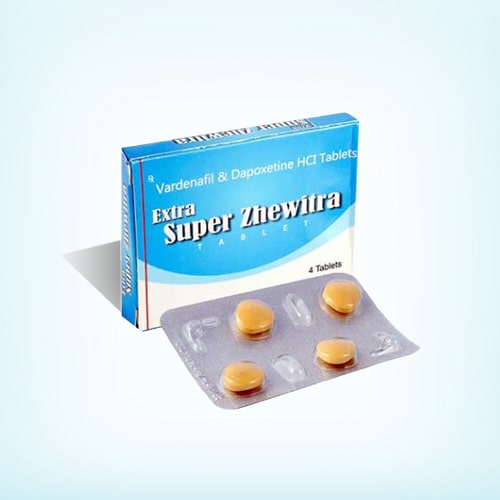 Extra Super Zhewitra Vardenafil Dapoxetine Tablet