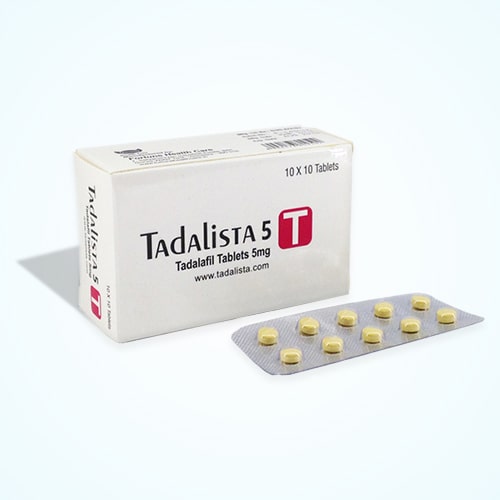 Tadalista 5 Mg Tadalafil Tablet