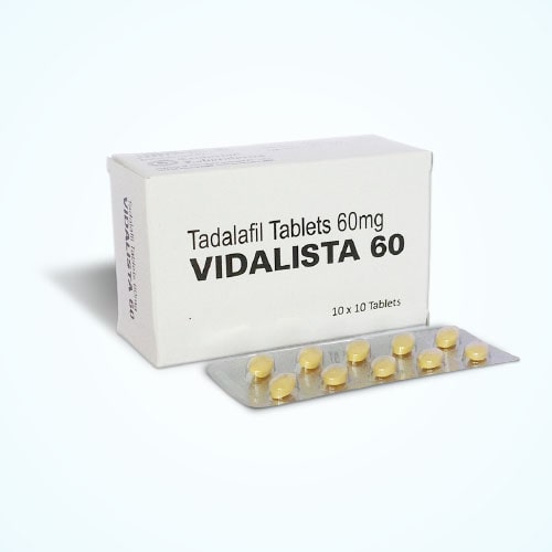 Vidalista 60 Mg Tadalafil Tablet