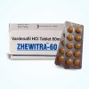 Zhewitra 60 Mg Vardenafil Tablet